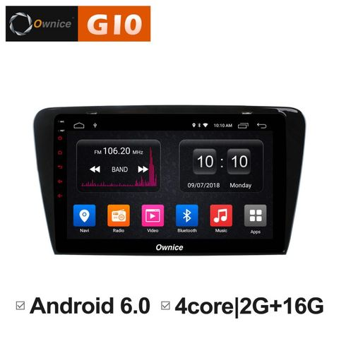 Ownice G10 S1916E  Skoda Octavia A7 (Android 8.1)
